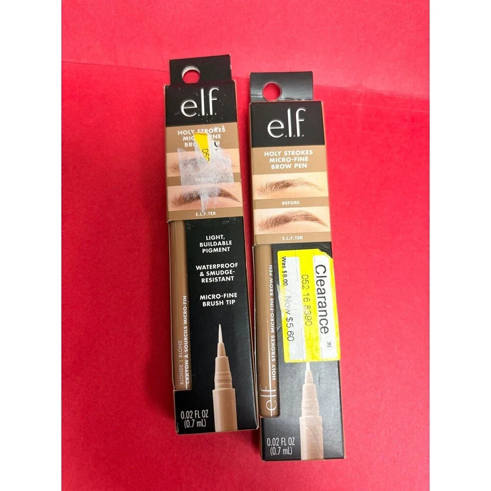 Elf Holy Strokes Micro-Fine Brow Pen Blonde NEW